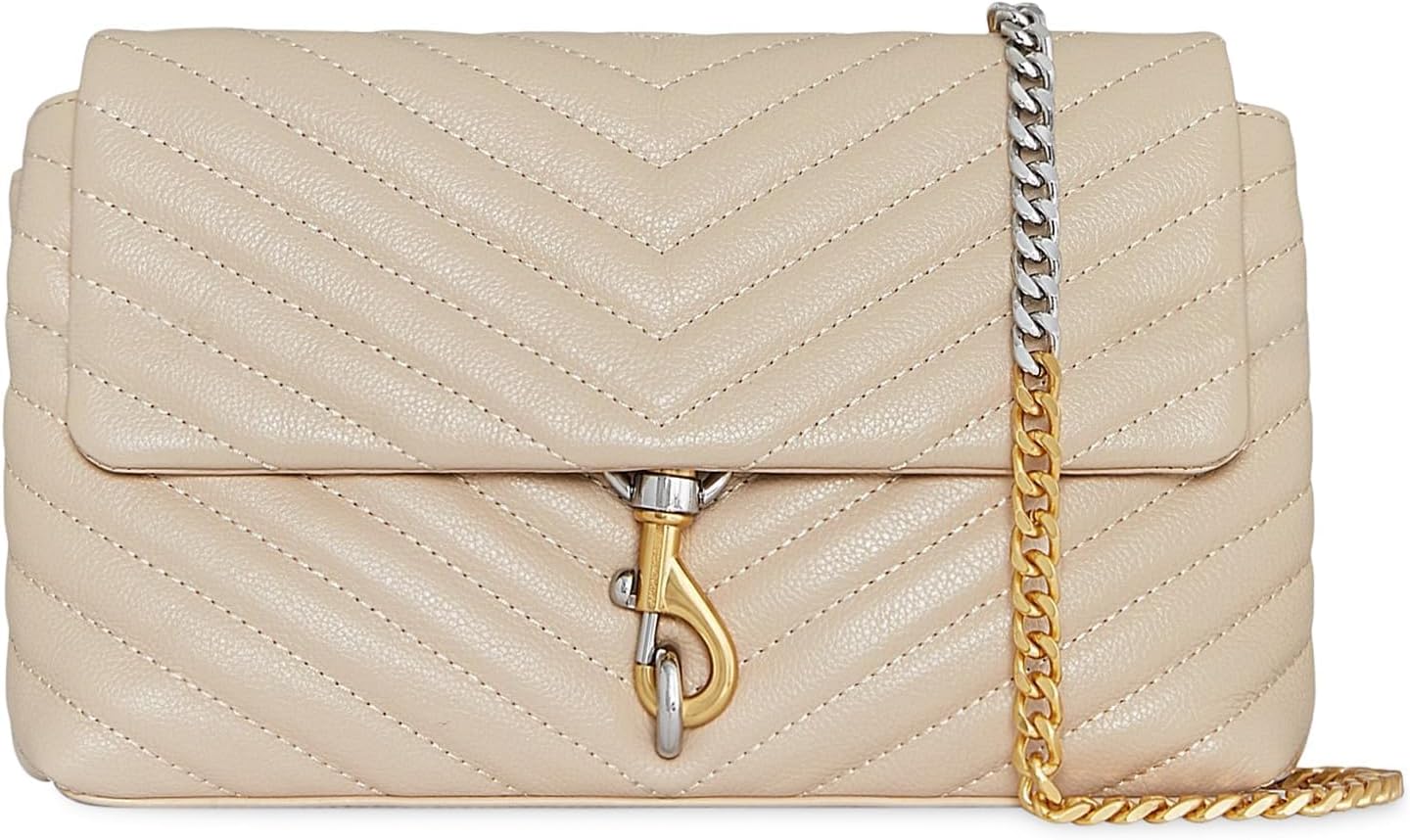 

Сумка через плечо Rebecca Minkoff Edie Medium, цвет Stone