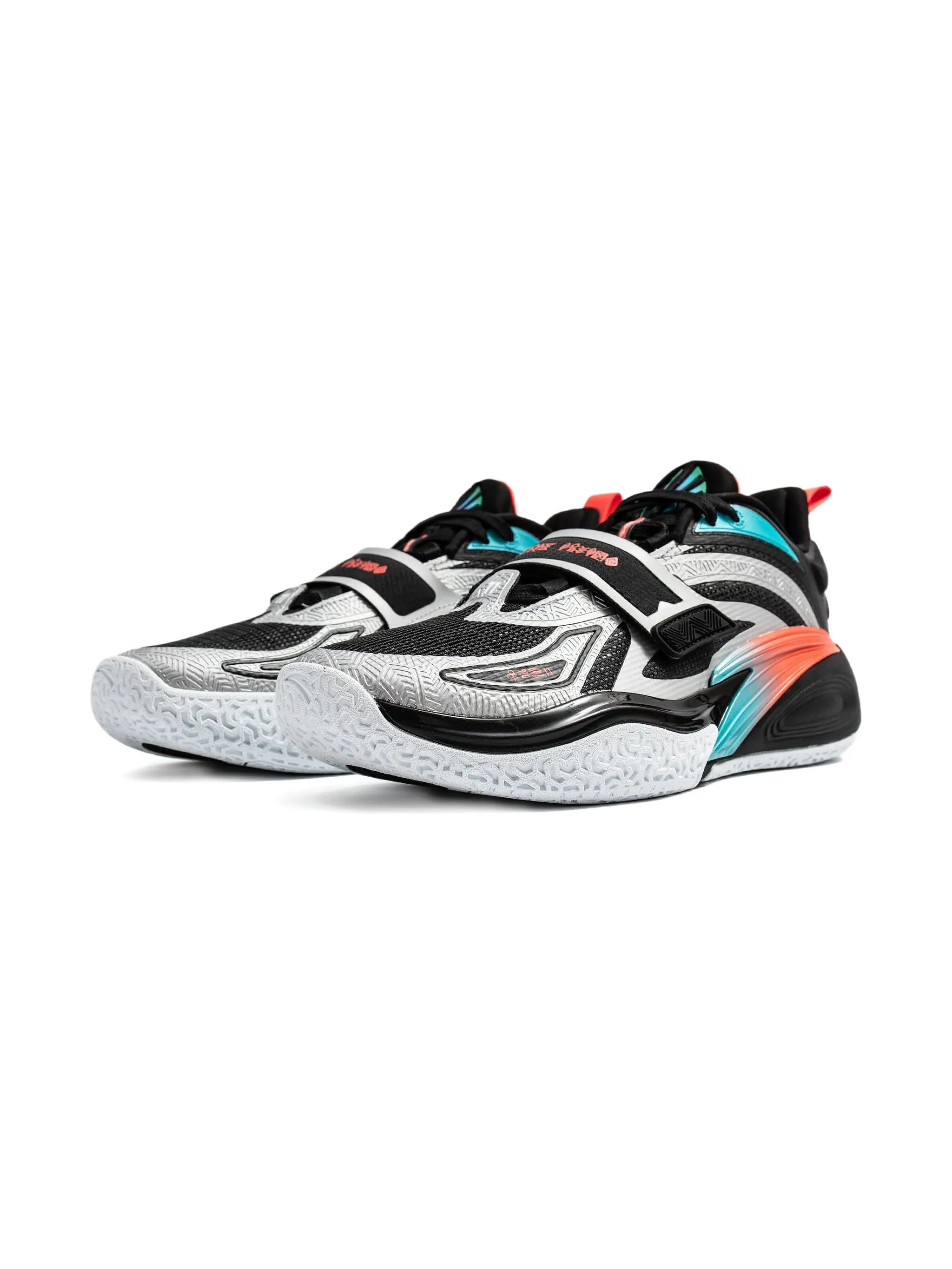 Кроссовки Kai 1 KAI-leidoscope Black/Blue/Orange Anta, черный — фото 2