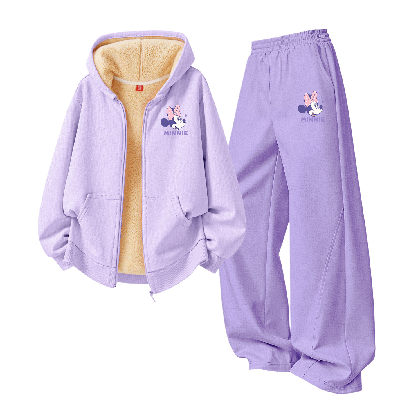 

Детская повседневная спортивная одежда Disney, фиолетовый