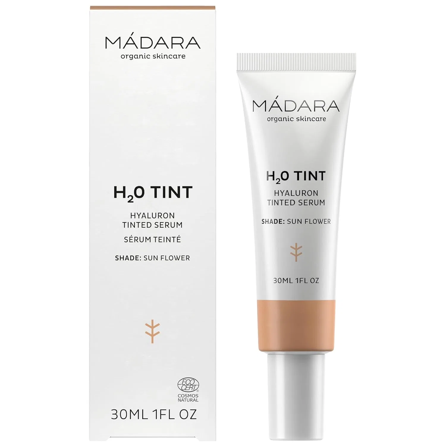Сыворотка Mádara — Тонирующая гиалуроновая «H2O Tint» #3 Sun Flower от — фото 2