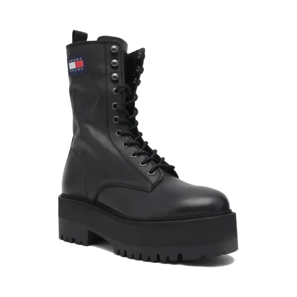 

Кожаные походные туфли Tommy Hilfiger, черный