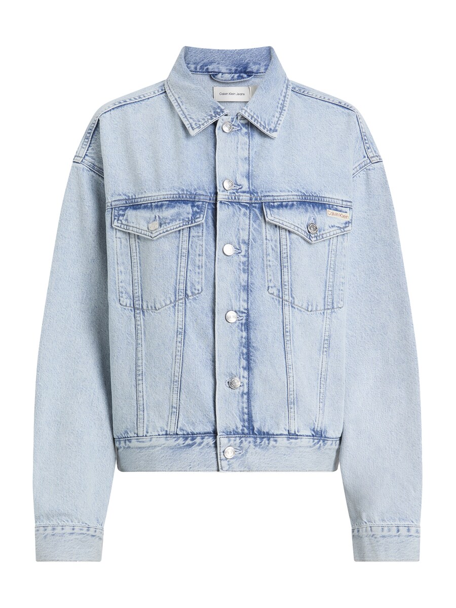 

Межсезонная куртка Calvin Klein Jeans, светло-синий