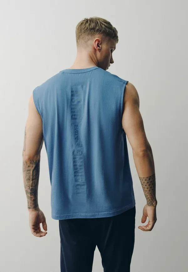 Топ Regular fit active training division vest Next, стальной синий — фото 3