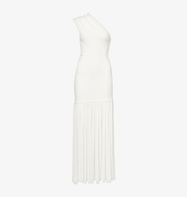 

Платье Cora с асимметричным вырезом Proenza Schouler, белый