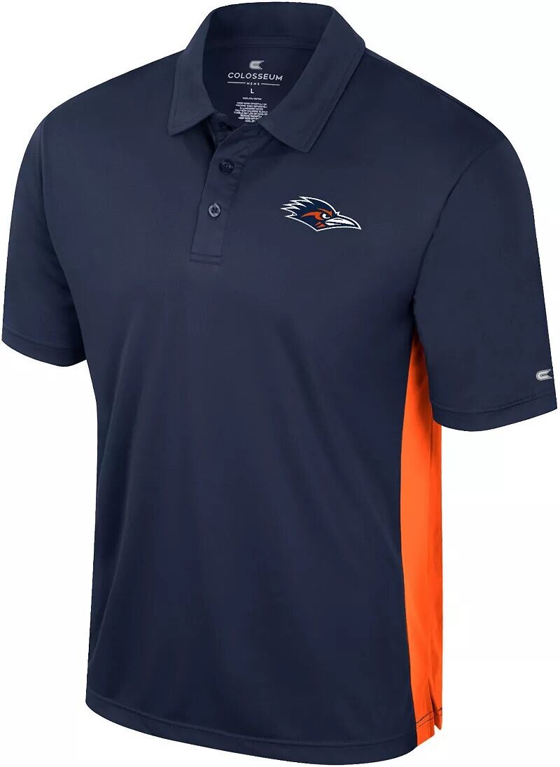 

Colosseum Синяя мужская футболка-поло UT San Antonio Roadrunners