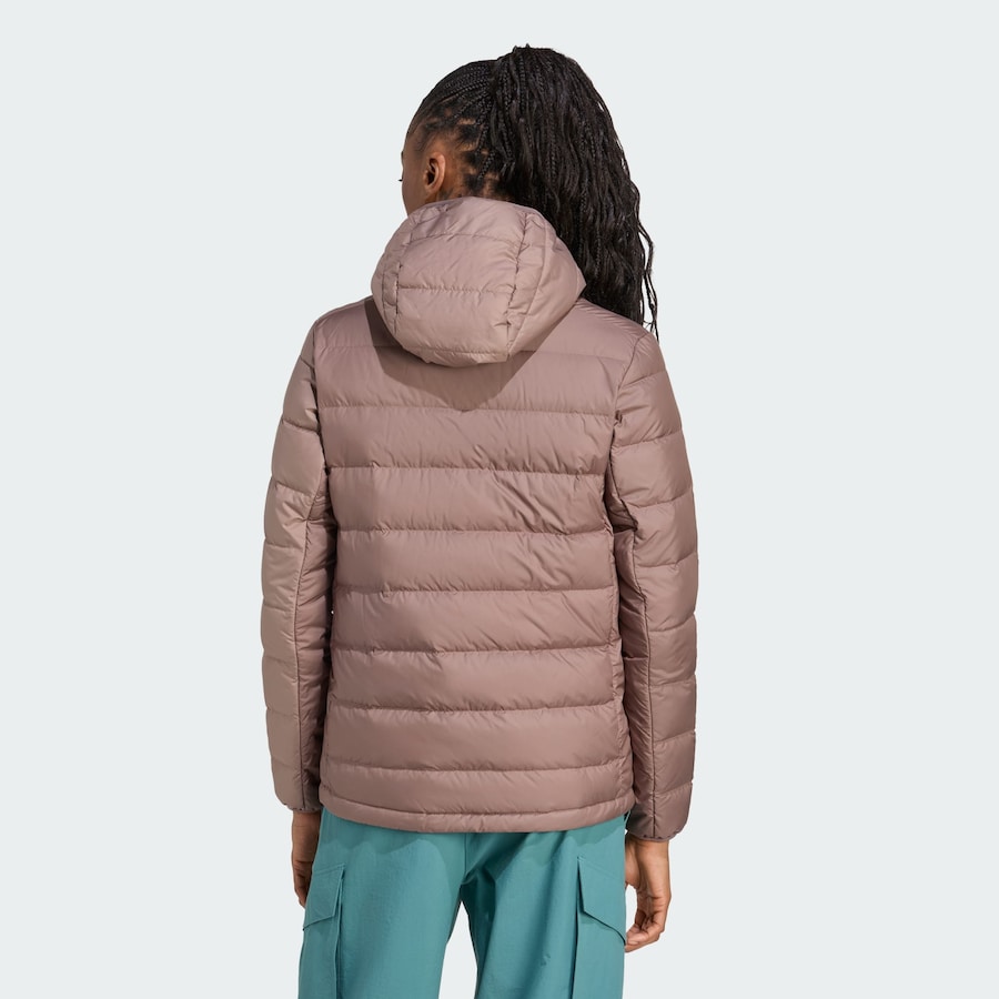 Куртка для активного отдыха ADIDAS TERREX Multi Light Down CLIMAWARM Hooded, Brocade — фото 3