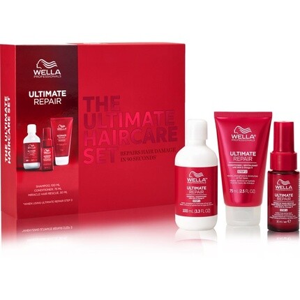 

Wella Professionals Ultimate Repair Set для поврежденных и ломких волос.