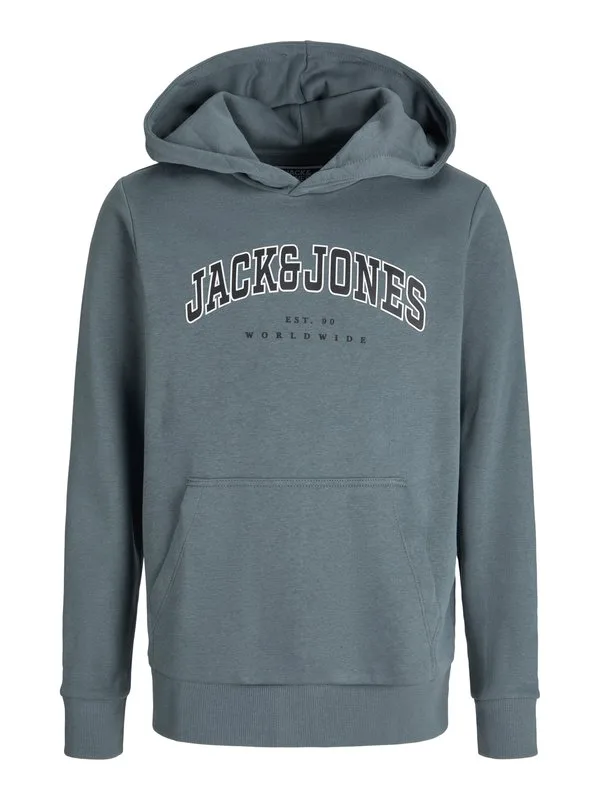 Худи jjecaleb в университетском стиле Jack & Jones Junior, Stormy Weather — фото 4
