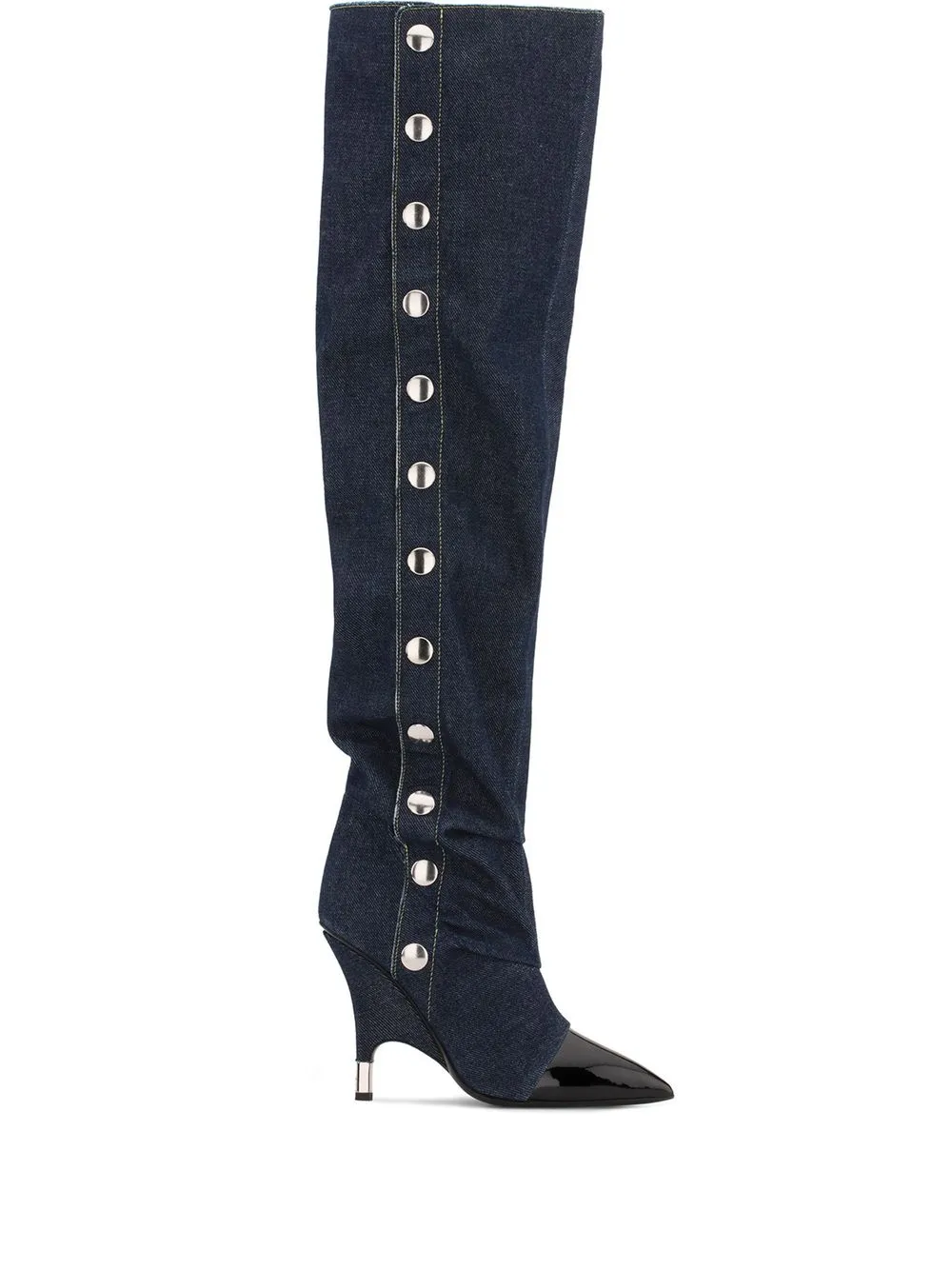 Джинсовые сапоги Harper Giuseppe Zanotti, черный