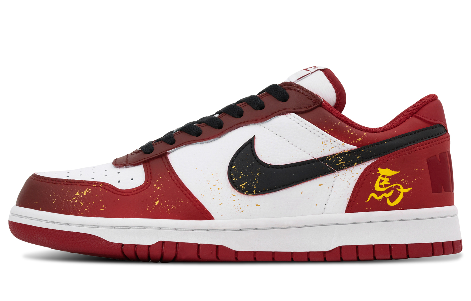 

Кроссовки для скейтбординга Big Low top Unisex Nike, china красный