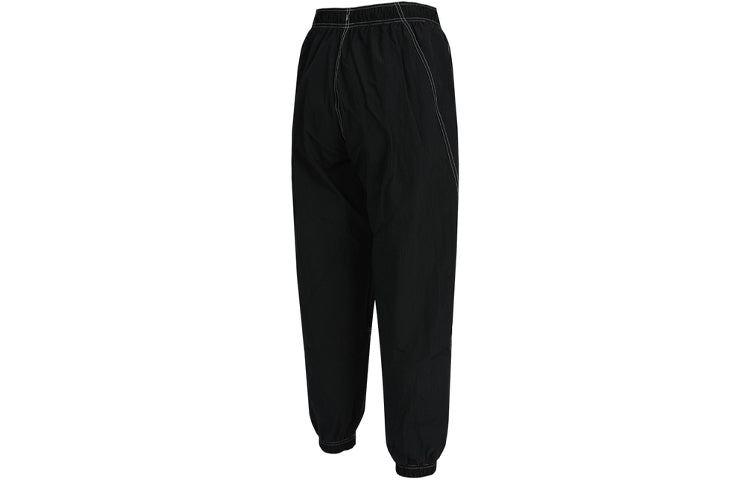 Спортивные брюки (WMNS) Nike Nsw Rpl Swsh Gx Hr Jggr Woven Casual Loose Bundle Feet Sports Pants/Trousers/Joggers Autumn Black DD5573-010 — фото 2