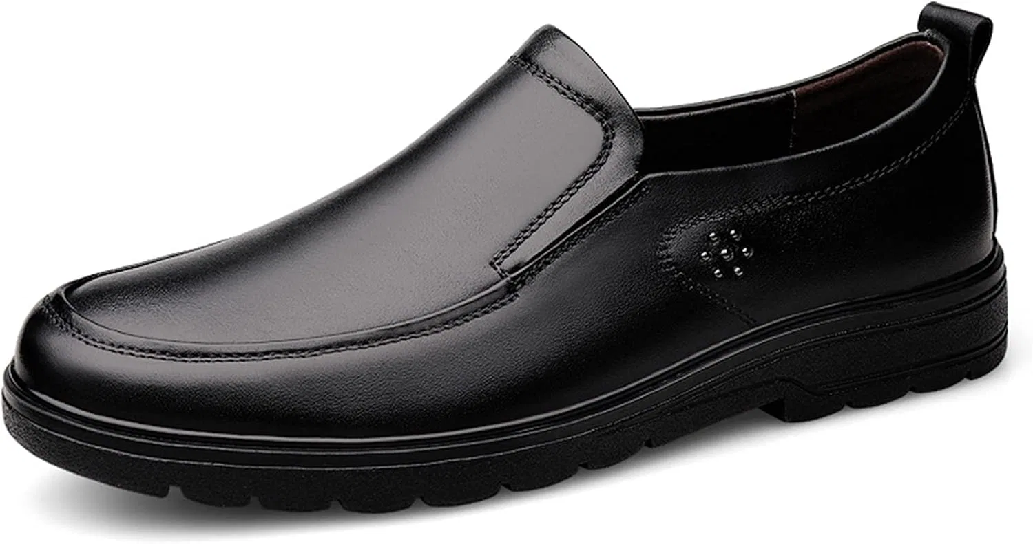 Лоферы Leather Loafers, Black PUGHGAETZF