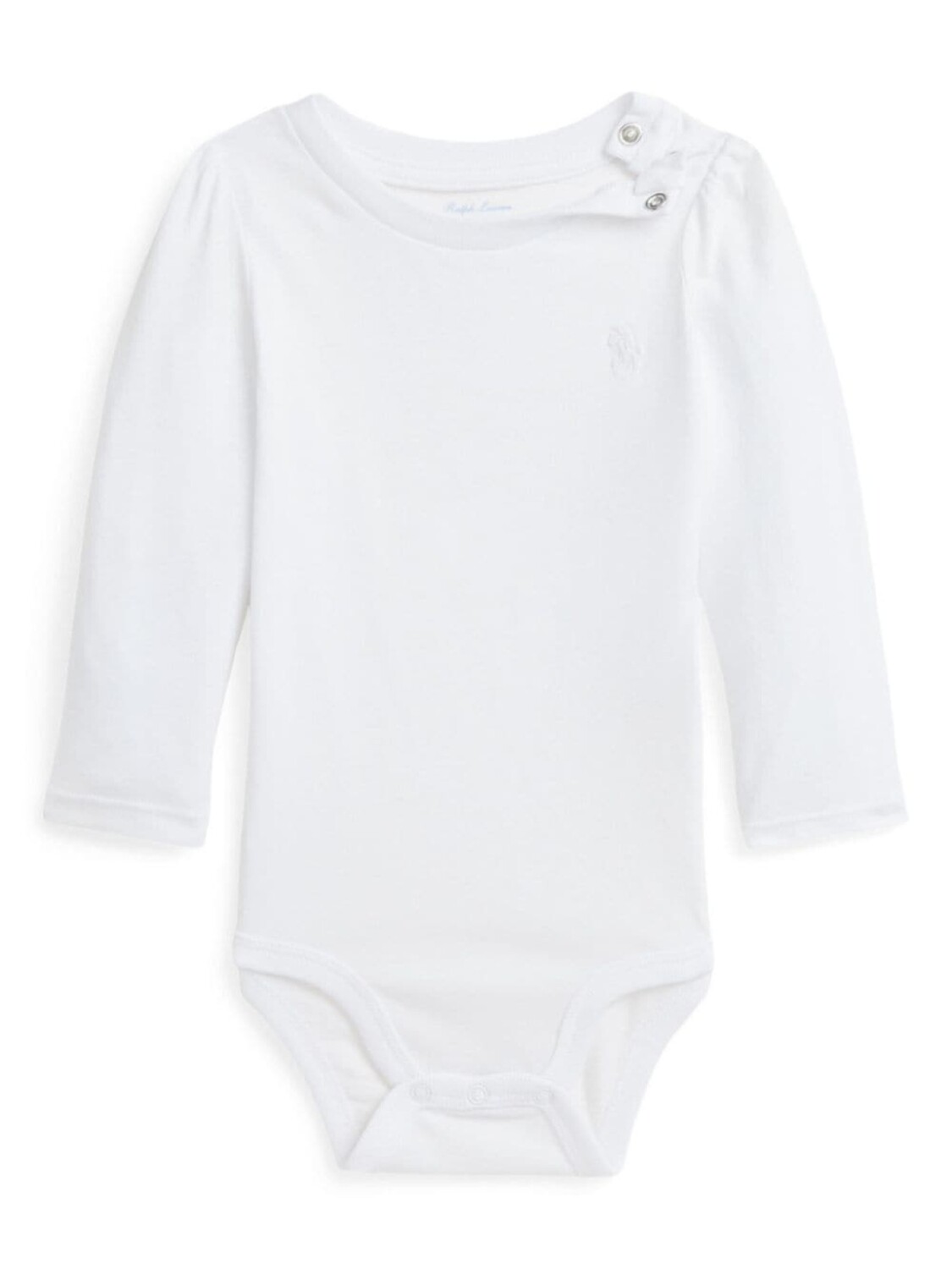 

Ralph Lauren Kids боди с вышивкой Polo Pony, белый