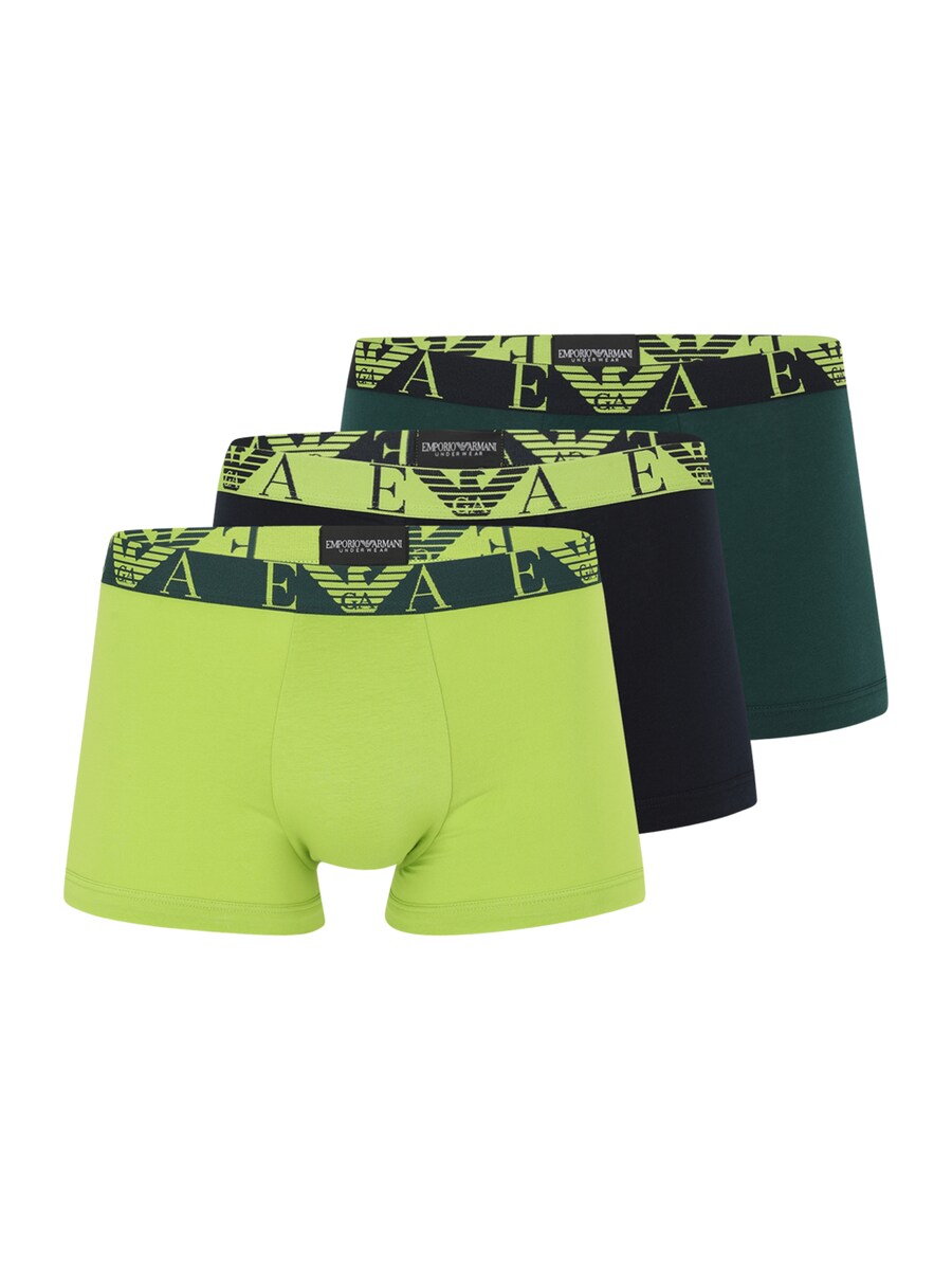 

Боксеры Emporio Armani, цвет Dark blue/Apple/Dark green