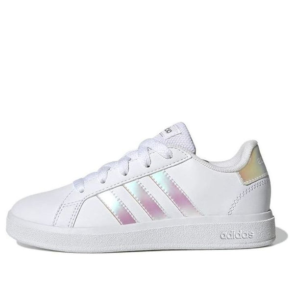 

Кроссовки grand court 2.0 lifestyle tennis shoes 'white iridescent' Adidas, белый