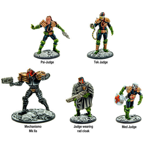 

Миниатюра Warlord Games Judge Dredd: Specialist Judges