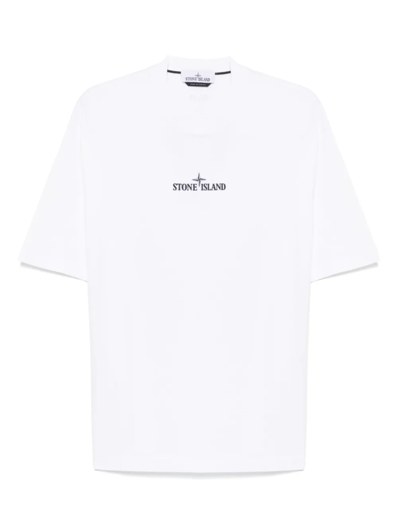 

Футболка с логотипом Stone Island, белый