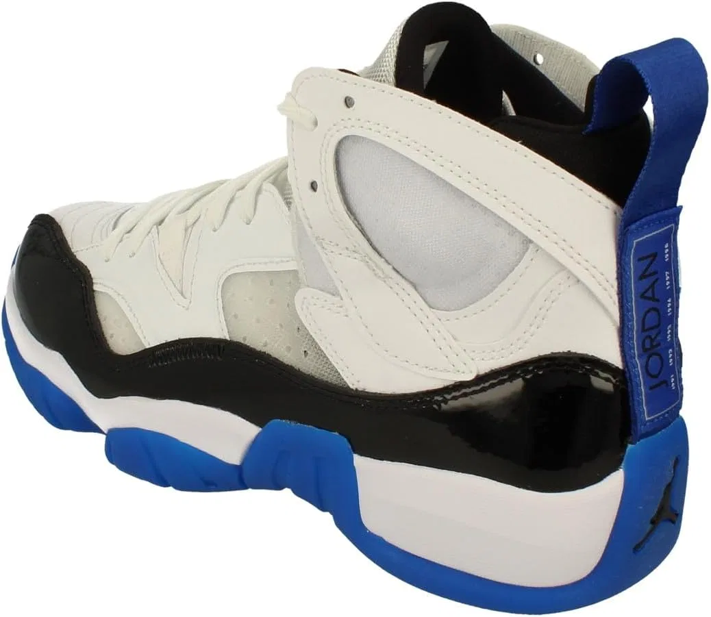 Мужские низкие кроссовки Nike Air Jordan Legacy 312, White Game Royal Black 140 — фото 2