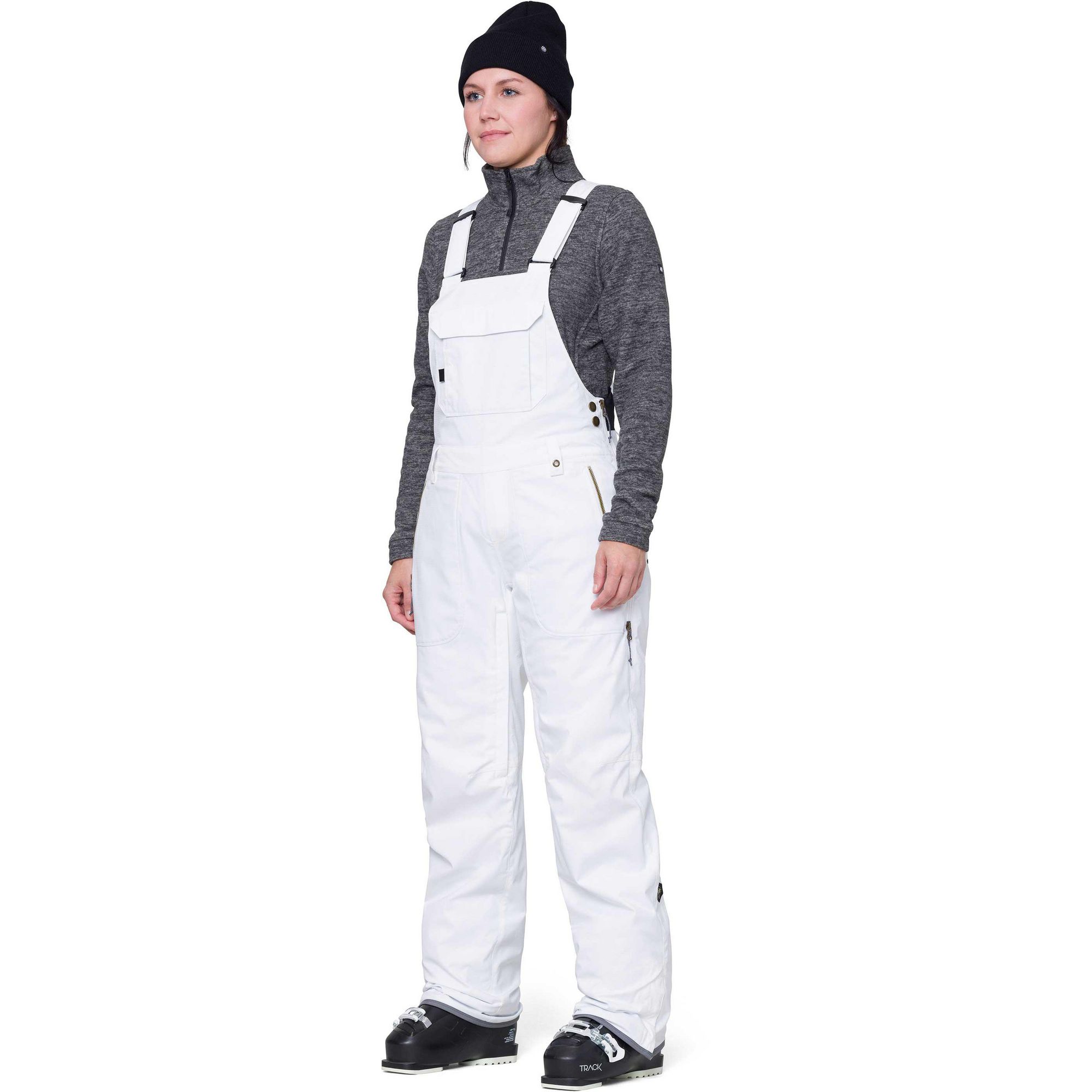 

Женские утепленные снегоходные брюки Black Magic 686, White Geo Jacquard