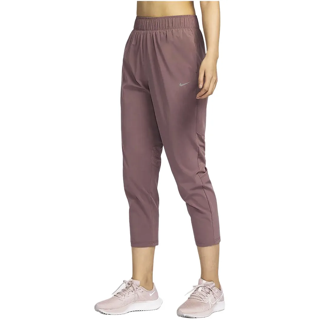 Nike Брюки Dri FIT Fast Knitted женские Smoky Purple Red — фото 4