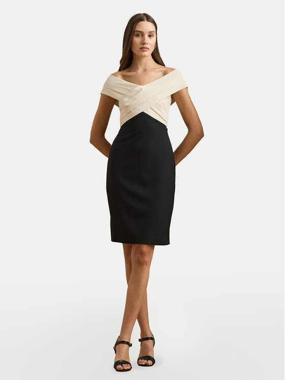 

Коктейльное платье облегающего кроя 253963476001 Lauren Ralph Lauren, черный