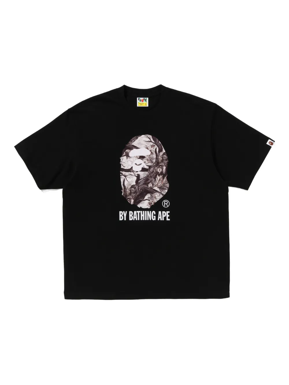 

Футболка с принтом A Bathing Ape, черный