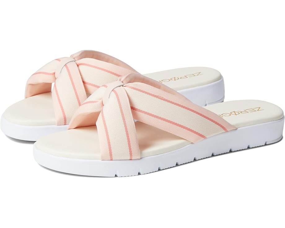 

Сандалии Cole Haan Zerogrand Flat Knotted Slide Sandal, цвет Peach Whip