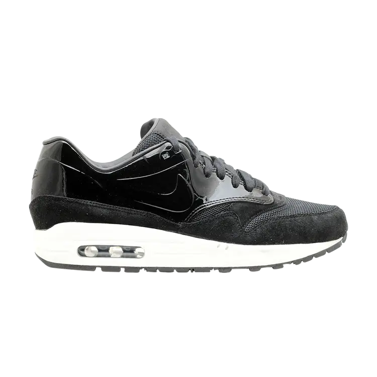 Кроссовки Nike Wmns Air Max 1 VT QS 'Black Patent', черный