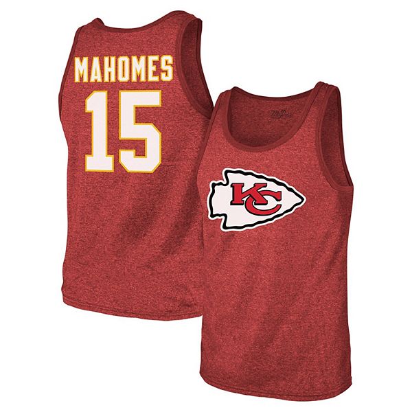

Футболка-майка Kansas City Chiefs с именем и номером Патрика Махоумса Majestic Threads