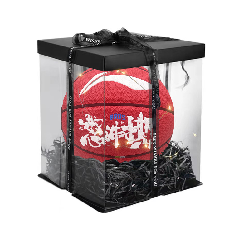 

LINING Баскетбольный мяч Badfive PU красный размер 7 тренировочный unisex