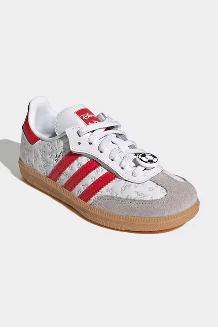 Кроссовки детские Samba OG Adidas Originals, белый — фото 2