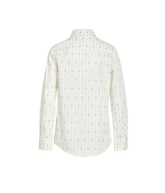 Рубашка классическая модель Standard Shirt Appaman Kids, Ivory — фото 2