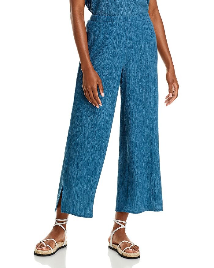 

Широкие брюки Eileen Fisher, синий