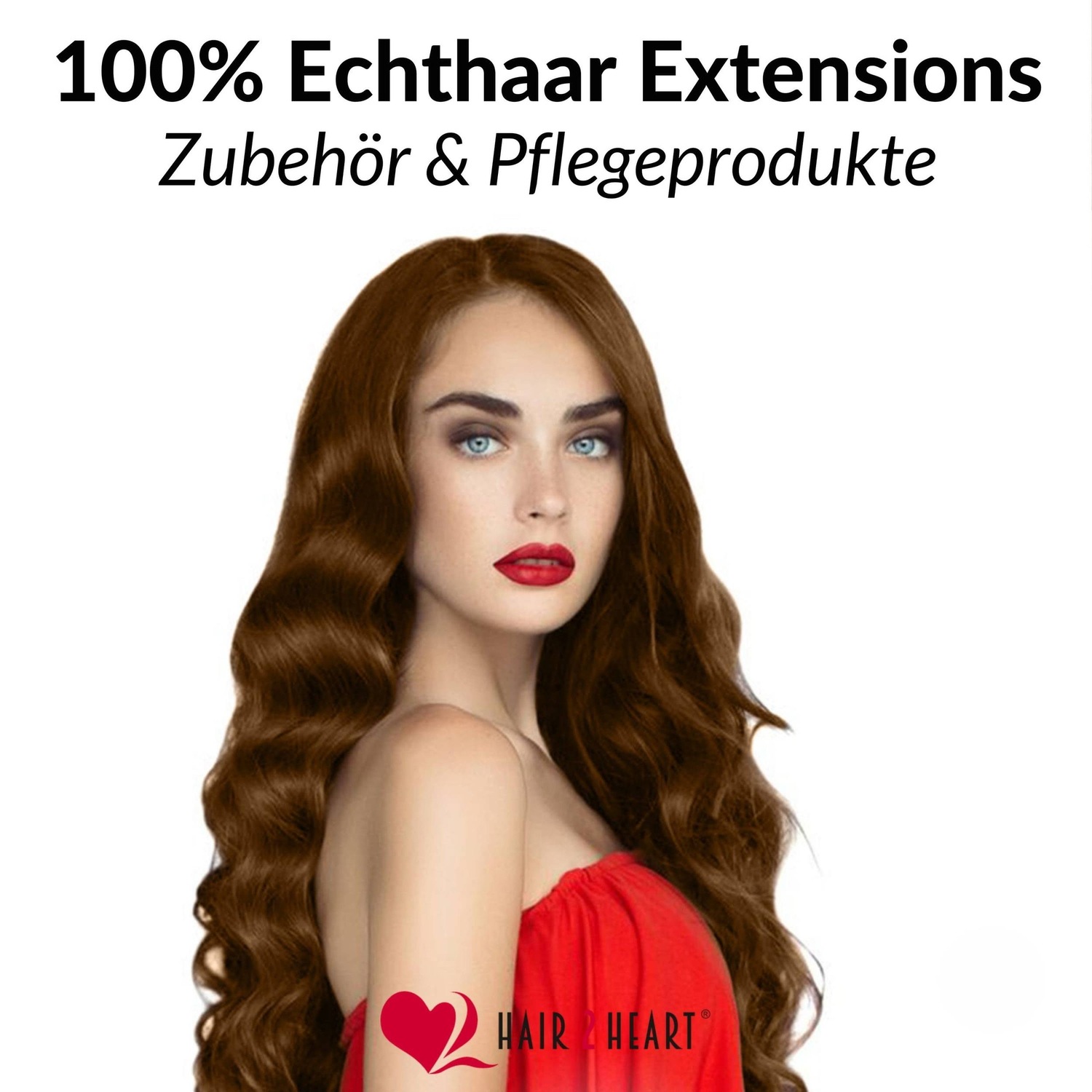 Накладные волосы tresse extensions echthaar #8/03 hellblond natur-gold 100g Hair2Heart, 50cm, количество 1 шт. — фото 2