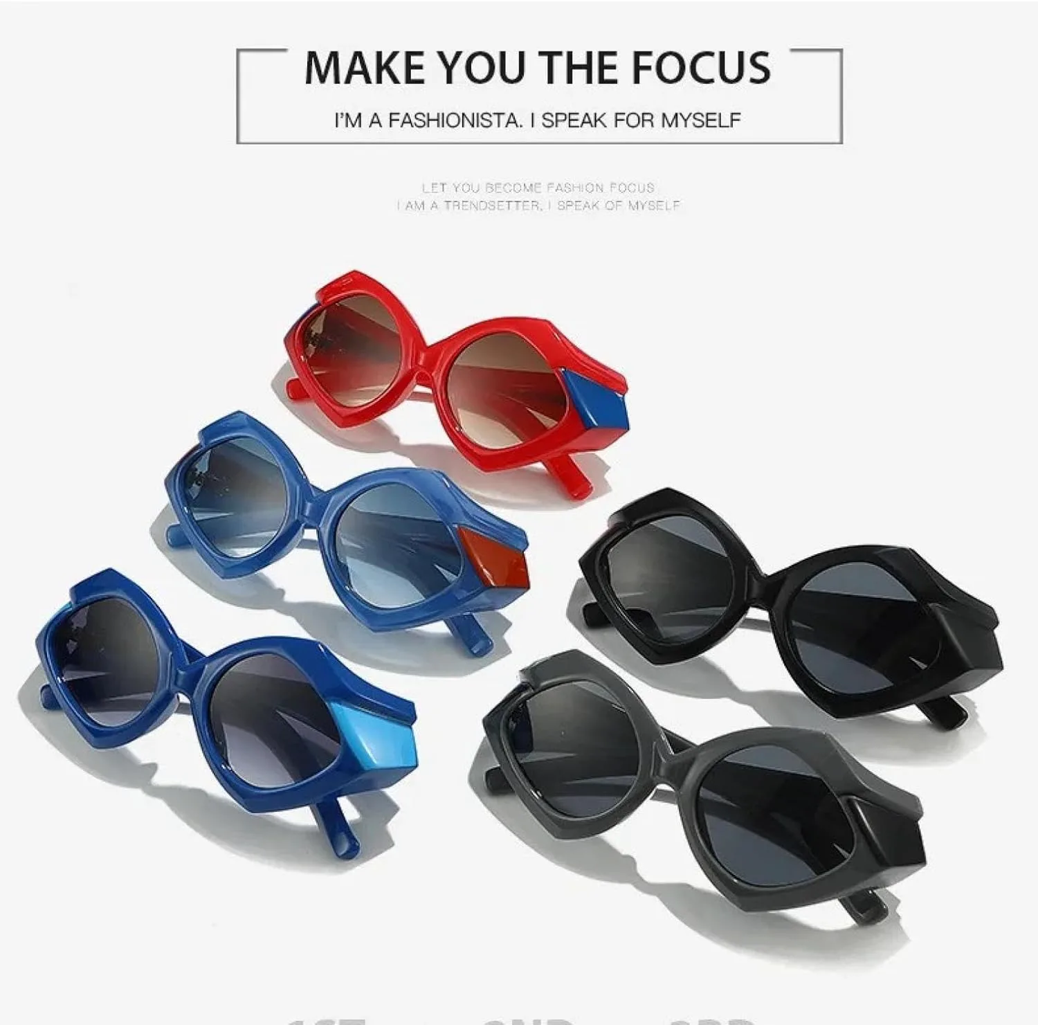 

Крупные солнцезащитные очки неправильной формы в форме ромба для женщин и мужчин, роскошные, винтажные, популярные, в стиле панк, в большой оправе TYUVIVO, 2