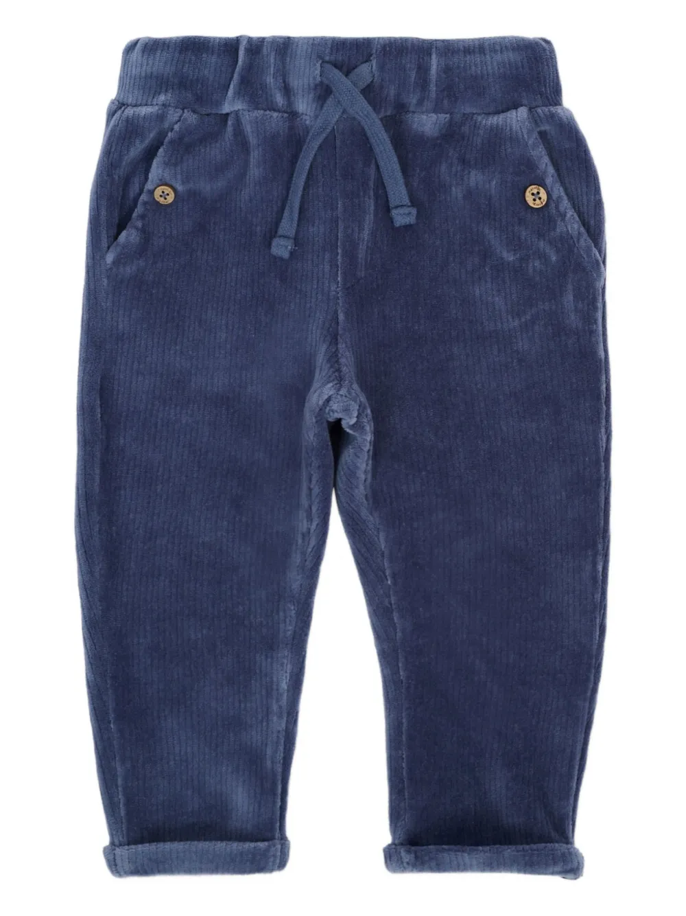 

Вельветовые брюки на завязках Mayoral, синий