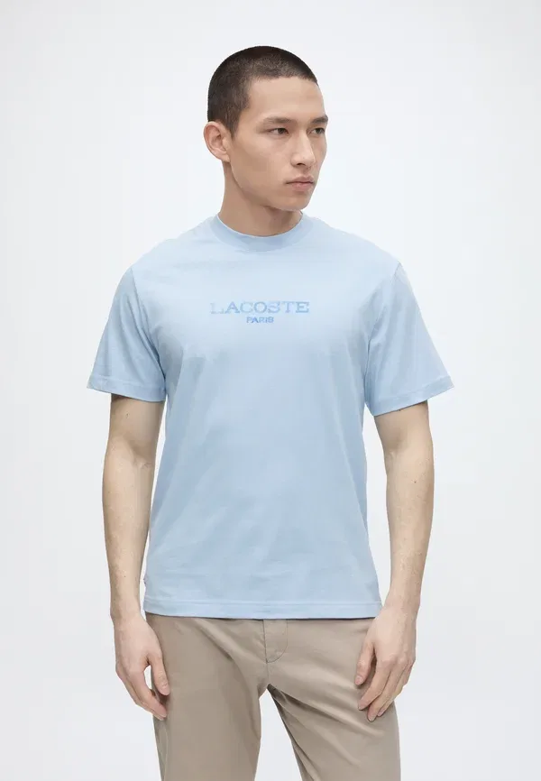 Футболка принтованная Lacoste, цвет шамбре