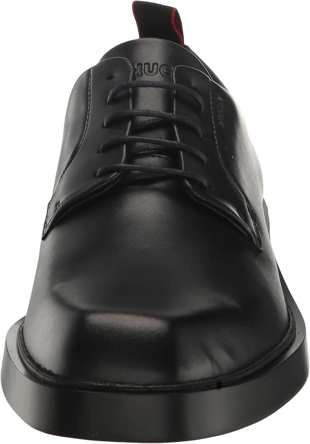 Мужские туфли-дерби HUGO Iker Square Derby Shoes Oxford, Deep Sea Blue — фото 2