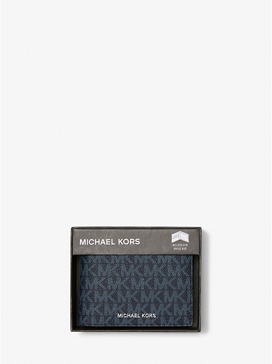 

Кошелек Harrison с логотипом и футляром Michael Kors Mens, черный
