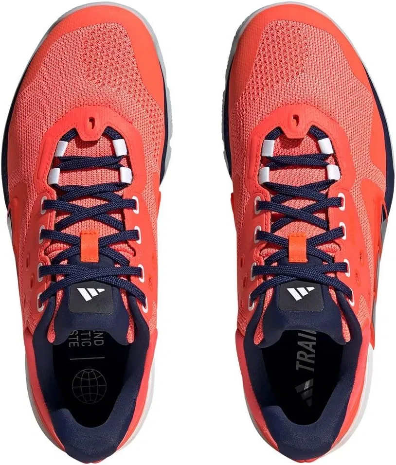 Мужские кроссовки Adidas Dropset, Solar Red Dark Blue Ftwr White — фото 4