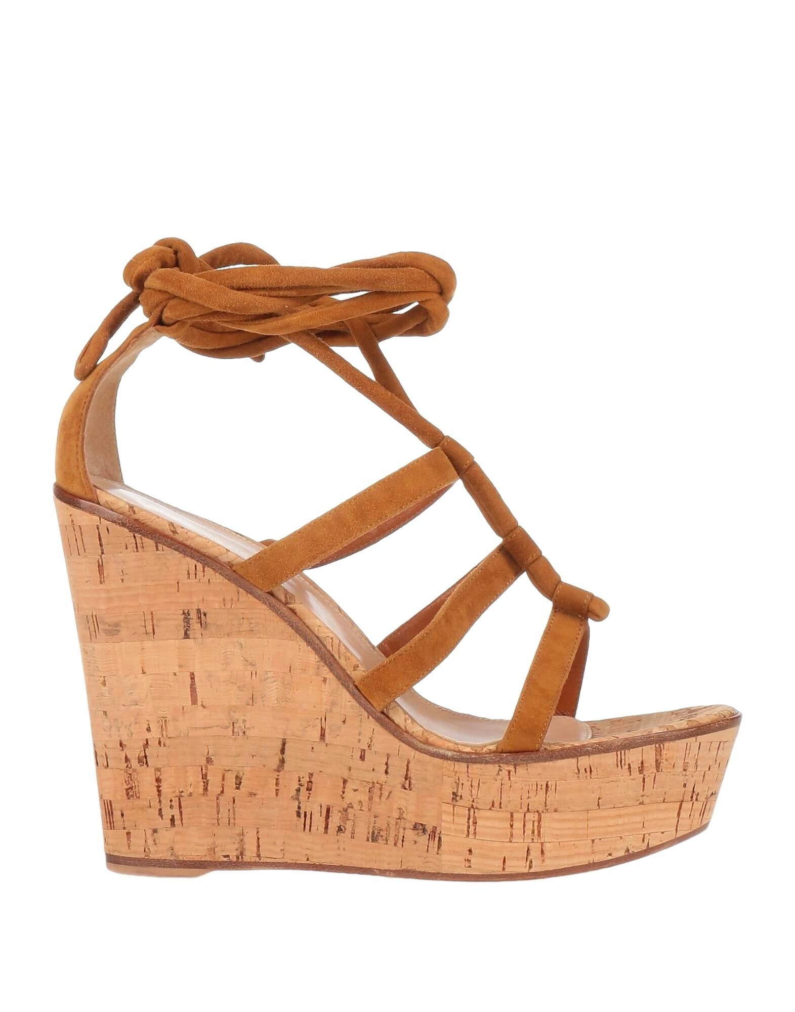 Сабо Gianvito Rossi, коричневый