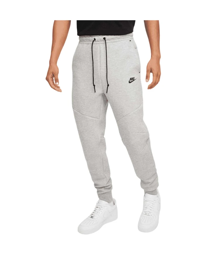 

Спортивные брюки из технологичного флиса серого меланжа Nike, серый