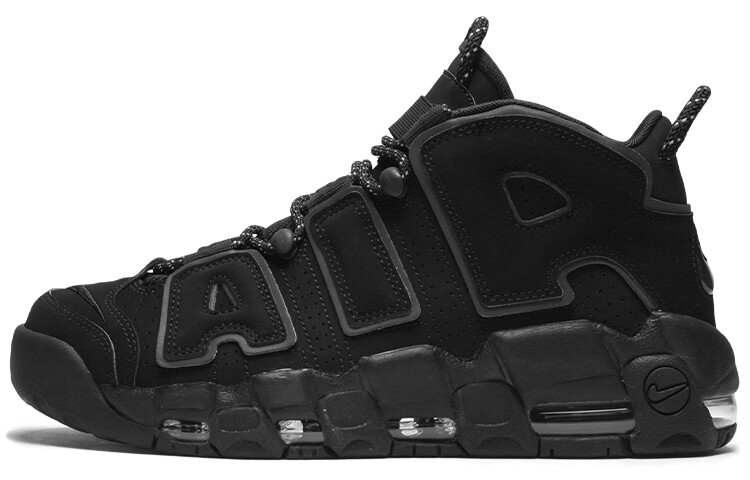 

Кроссовки Nike Air More Uptempo Black Reflective 2018, Черный, Кроссовки Nike Air More Uptempo Black Reflective 2018