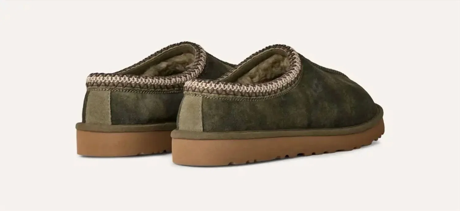 UGG Мужские лоферы Tasman Baxter, цвет «жженая оливка» — фото 2