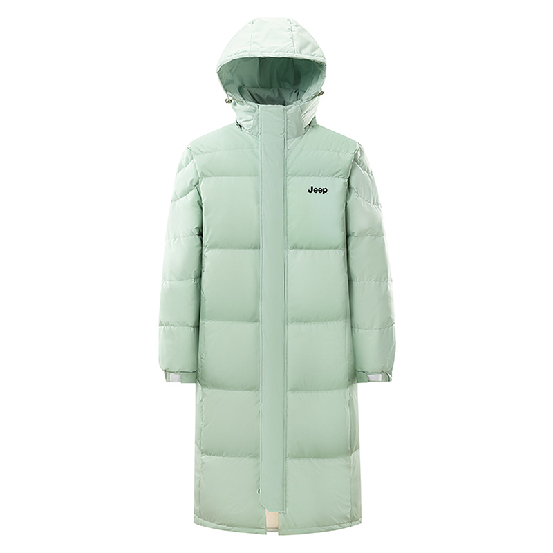 

Пуховик Unisex с капюшоном утепленный Jeep, mint зеленый