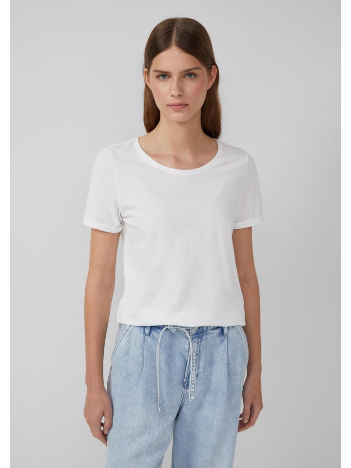 

Футболка в цвете 0100_white s.Oliver, Белый, Футболка в цвете 0100_white s.Oliver