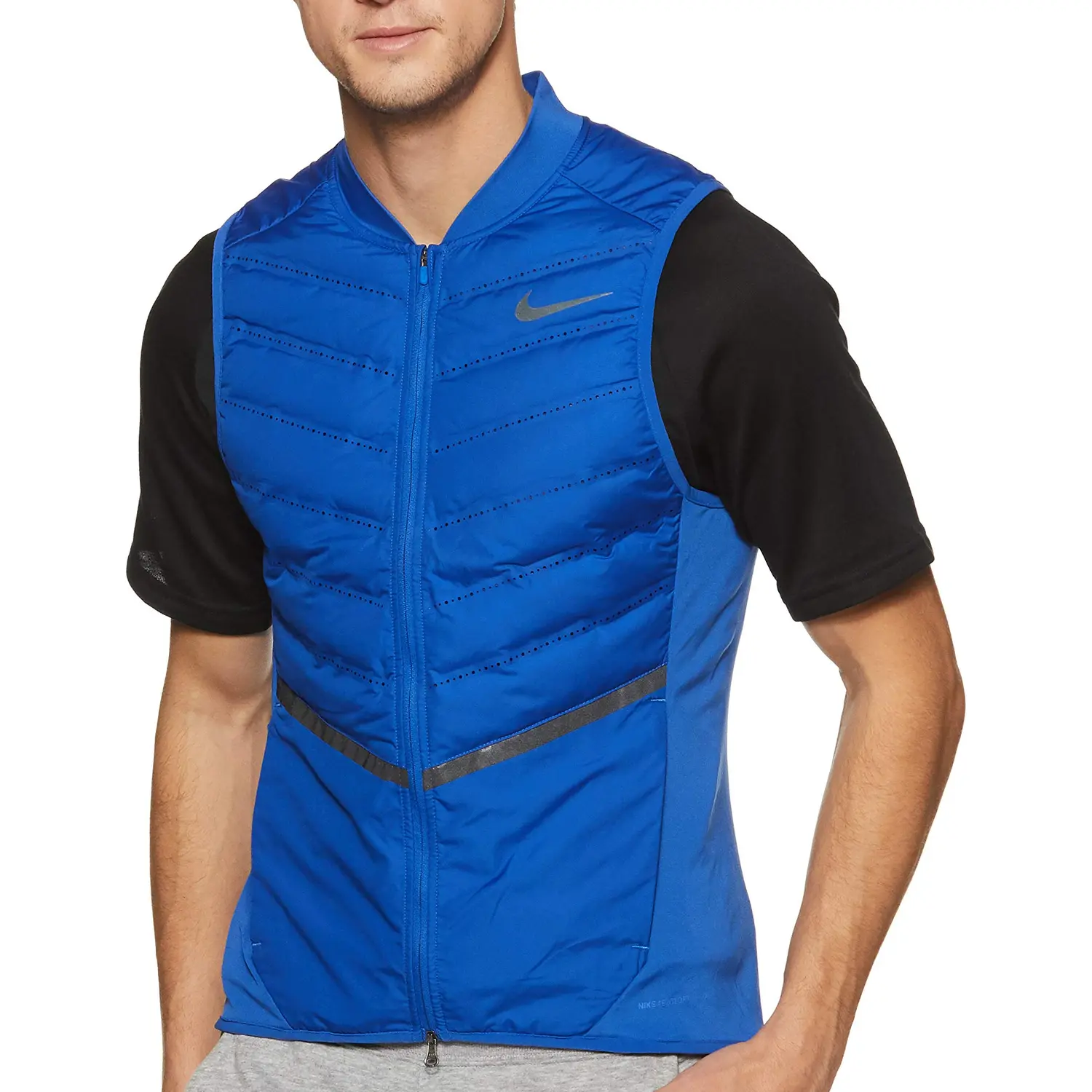 

Nike Пуховая жилетка мужская синяя