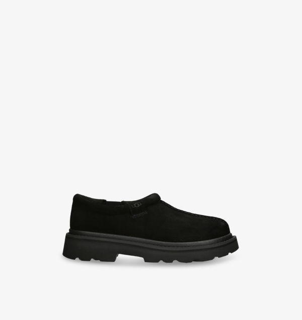 

Тапочки Tasman Lug из замши и овчины Ugg, черный