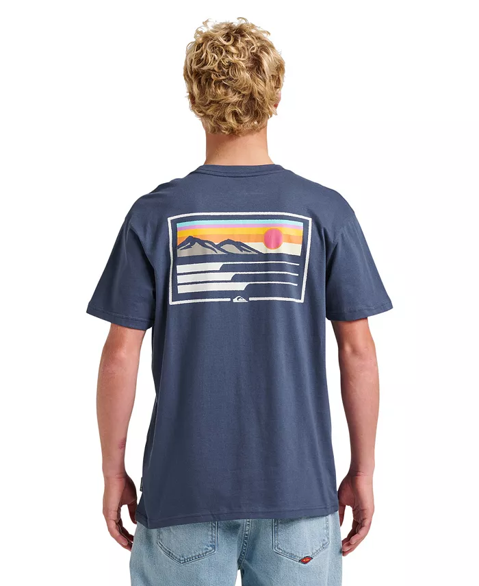

Мужская футболка Coastal Vibes Quiksilver, синий