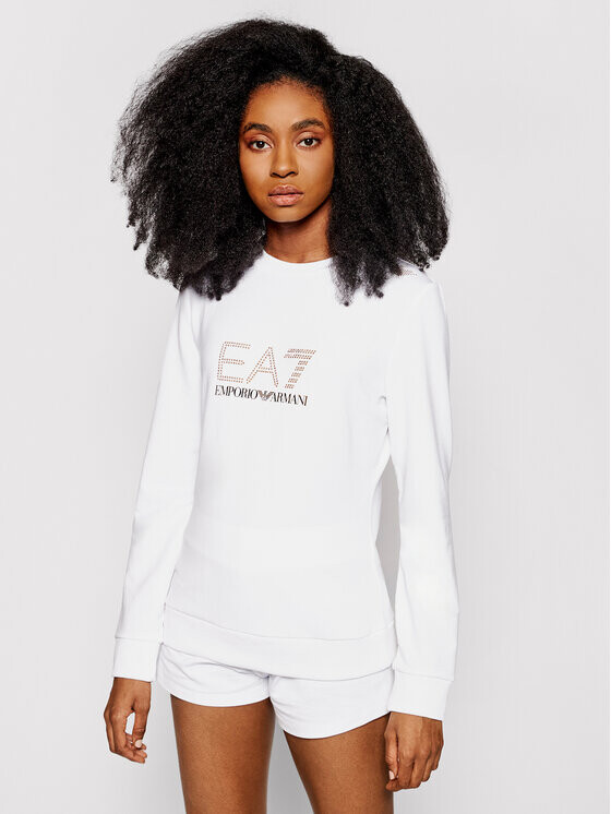 

Толстовка обычного кроя Ea7 Emporio Armani, белый
